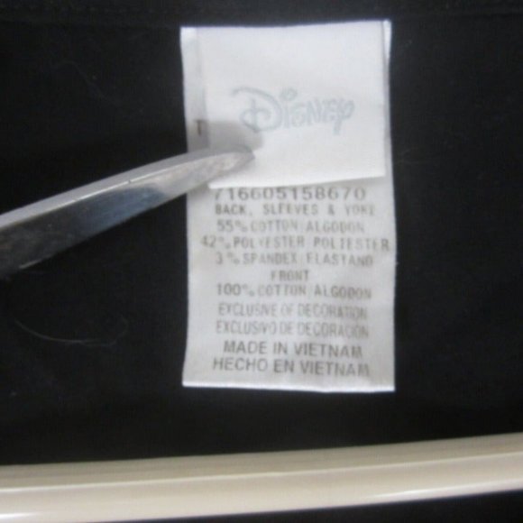 Disney Medical Scrub Shirt Womens Halloween Mickey Minnie Mouse Witch Vampire - Picture 10 of 10